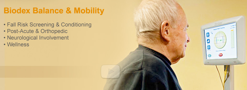 Biodex Balance & Mobility for Older Adults. Fall Risk Screening and Conditioning for Residents and Acute Care Patients... Attract Community Dwellers