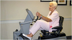 BioStep 2 Elliptical Cross Trainer - a favorite at Country Meadows Retirement Communities