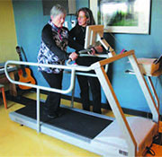 Gait Training System and Music Therapy