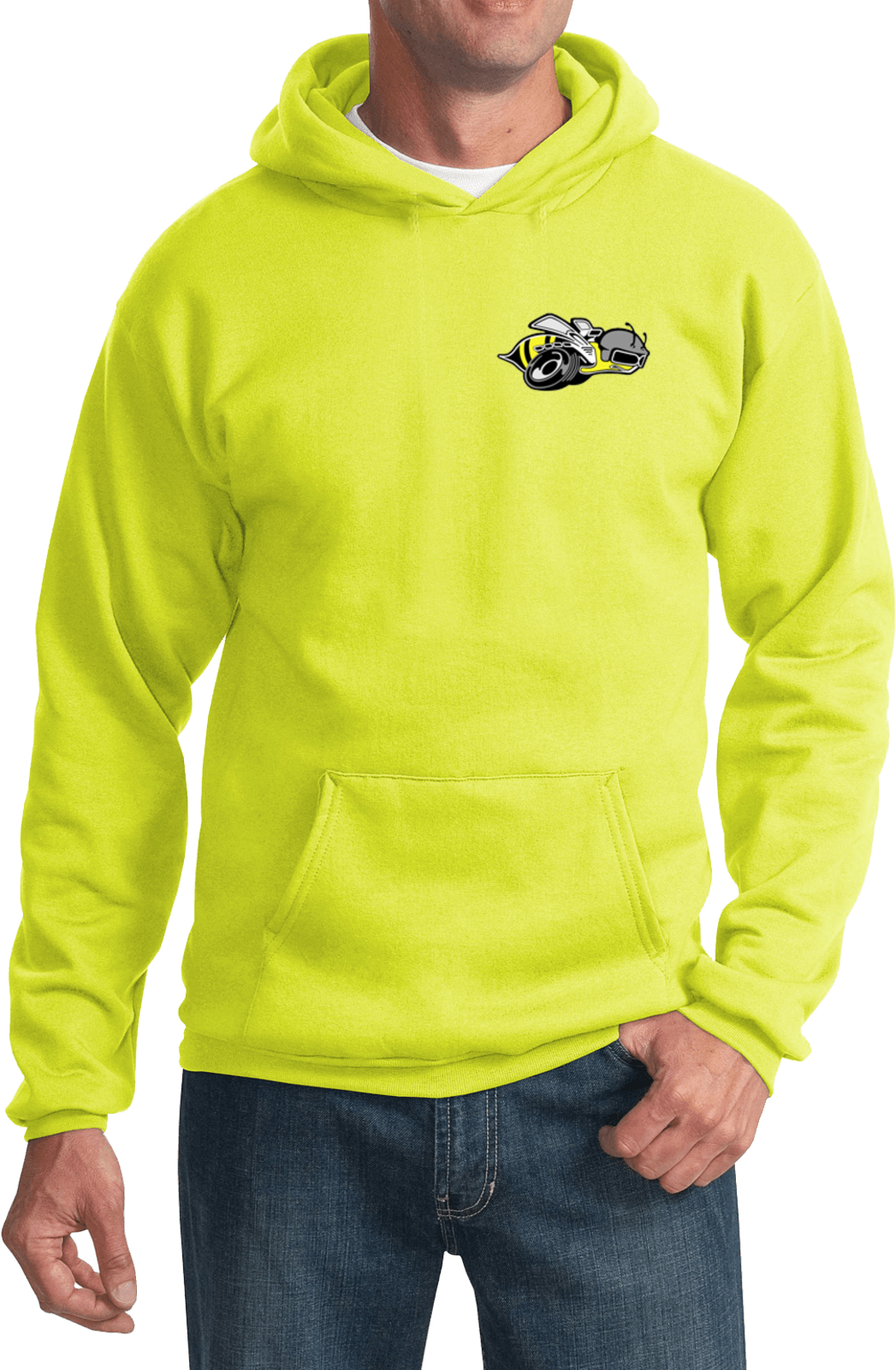 Dodge Super Bee Hoodie Pocket Print
