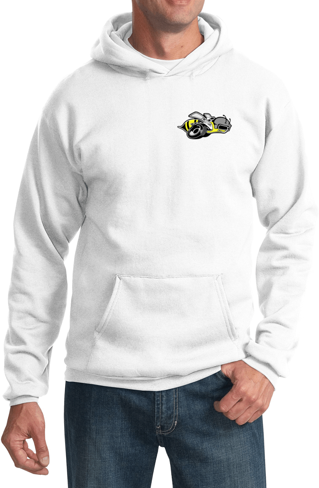 Dodge Super Bee Hoodie Pocket Print