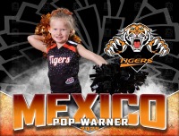 Mexico Pop Warner Yard Signs 2025