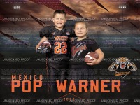 Mexico Pop Warner Yard Signs 2026