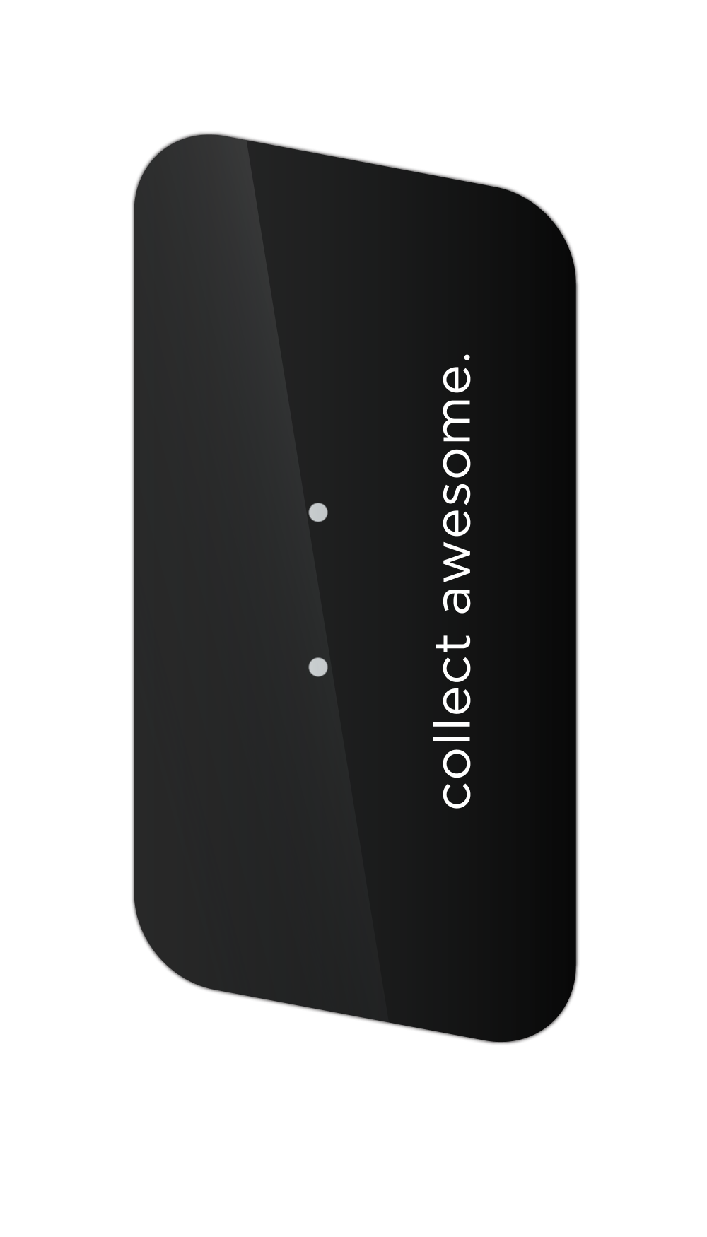 White Dots on Red on Black