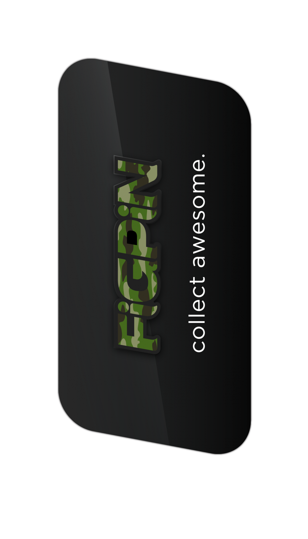 Green Camo on Black