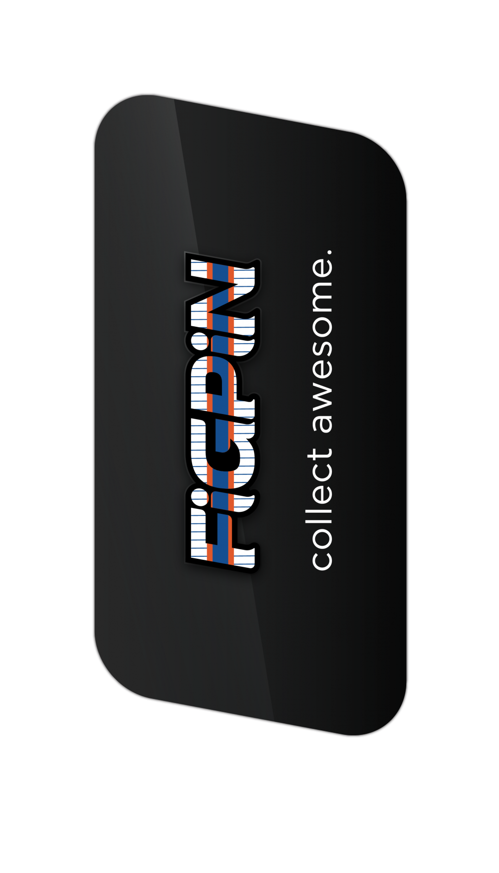 Orange NYC Stripes on Black