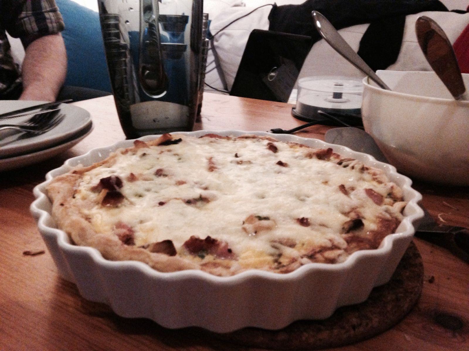 Magpie's Pi-day Quiche!