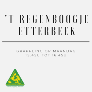 't regenboogje grappling