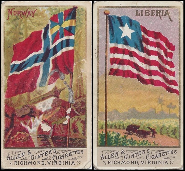 allen and ginter cigarettes Virginia Brights Tobacco Pack Handmade Virginia Brights unopened cigarette pack containing a 1887 N28 R.L Caruthers Allen and Ginters baseball card RVA Legends  Allen &