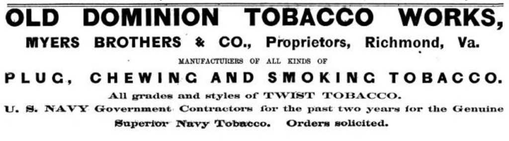 RVA Legends — Old Dominion Tobacco Works