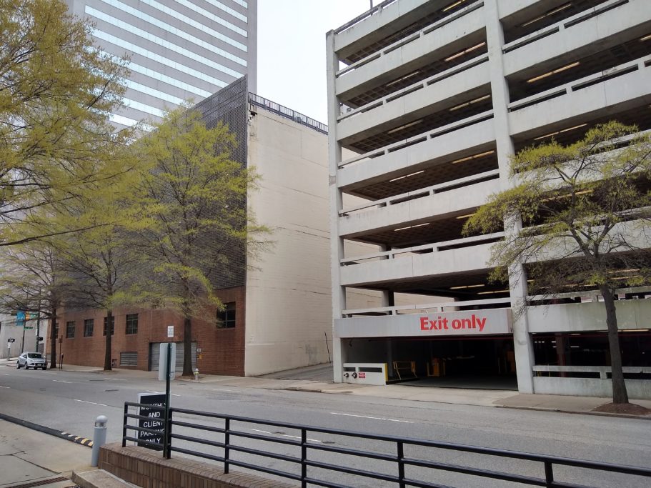 March 2020 — looking towards 1008-1012 East Cary Street