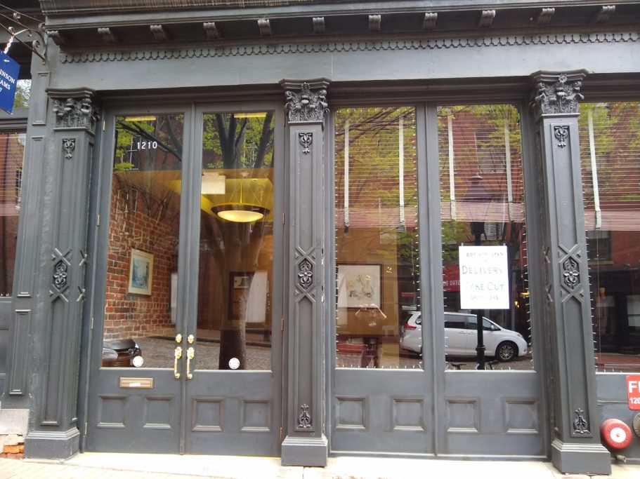 March 2020 — Asa Snyder ironfronts at Sam Miller’s — 1210 East Cary Street