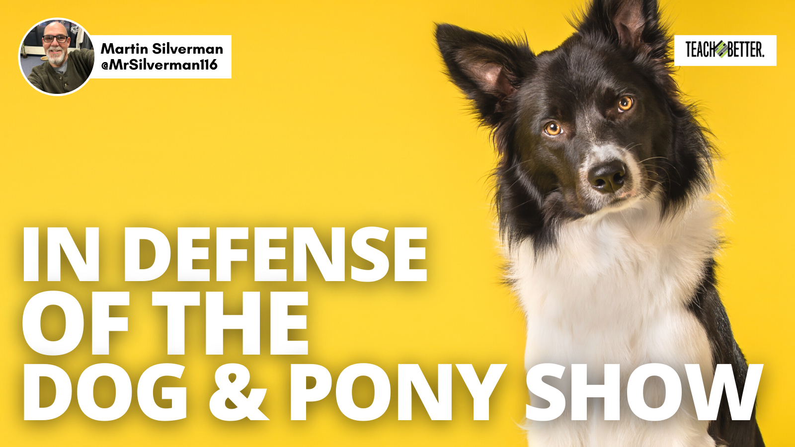 Featured image for “In Defense of the Dog and Pony Show”