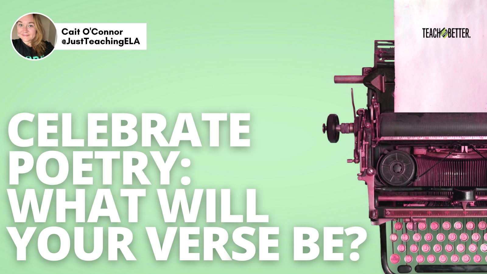 Featured image for “Celebrate Poetry: What Will Your Verse Be?”