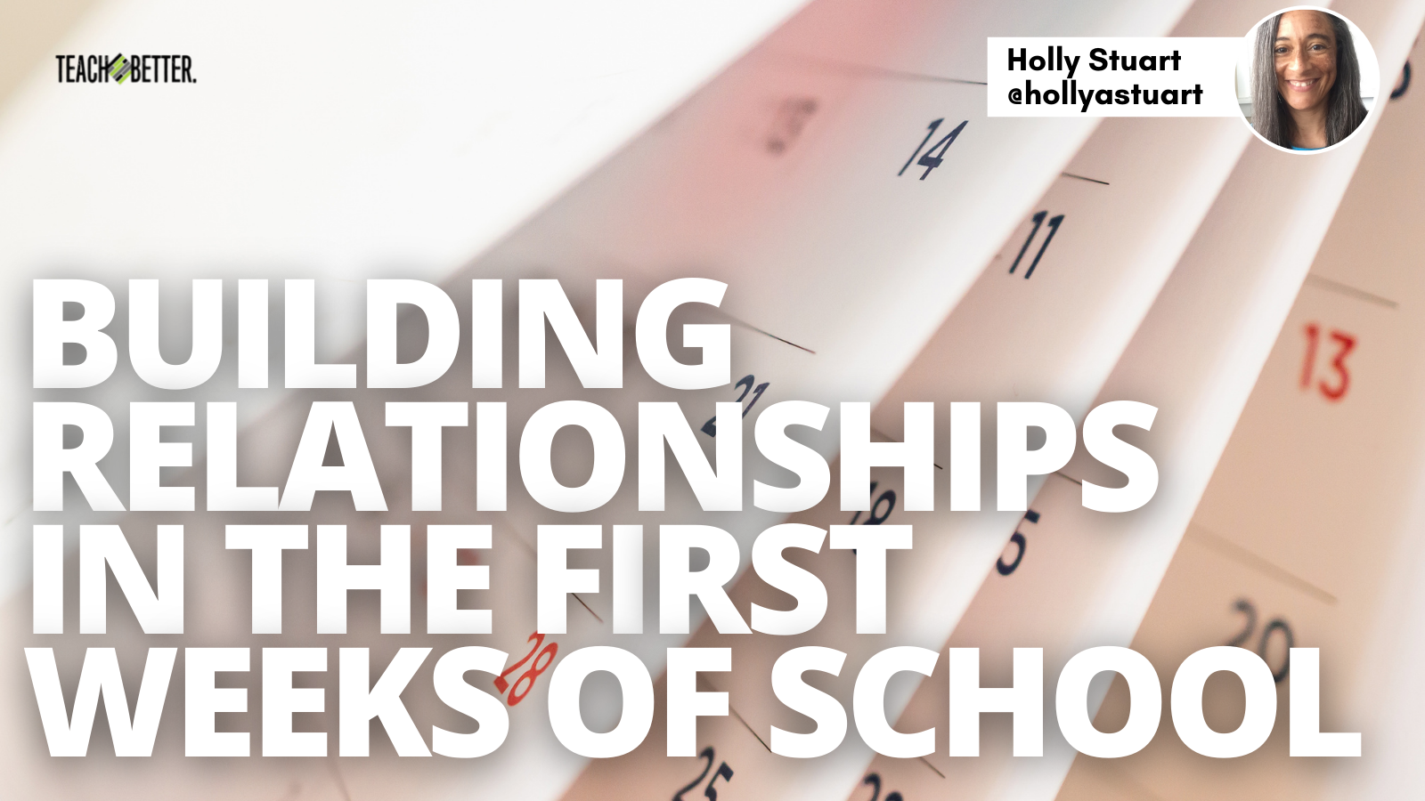 Featured image for “Building Relationships in the First Weeks of School”
