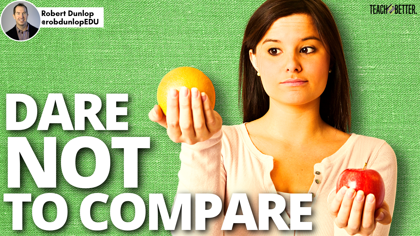 Featured image for “Dare to Not Compare”