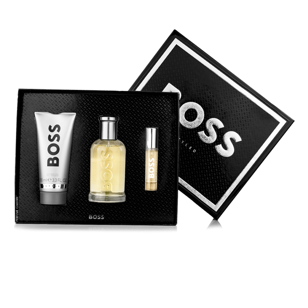 SC HUGO BOSS BOTTLED EDT 100ML + SHOWER GEL 100ML + PERFUMERO 10ML