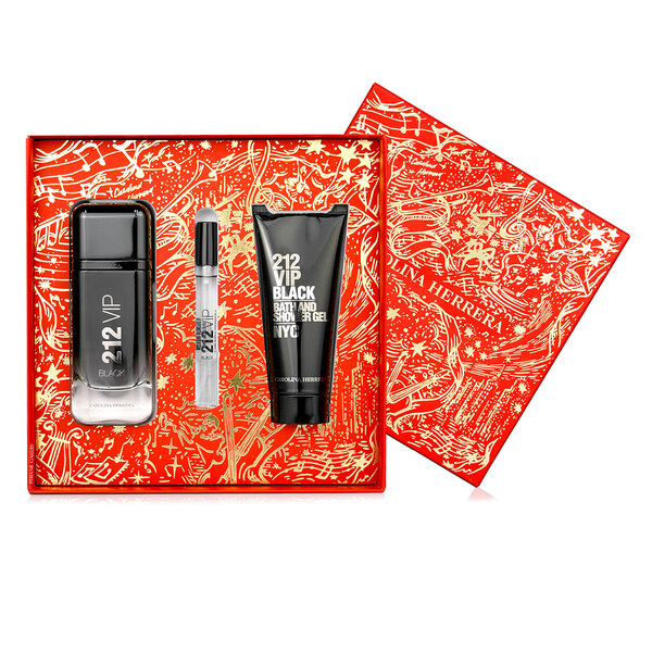 SC 212 VIP BLACK EDP 100ML + GEL DE DUCHA 100 ML + PERFUMERO 10ML