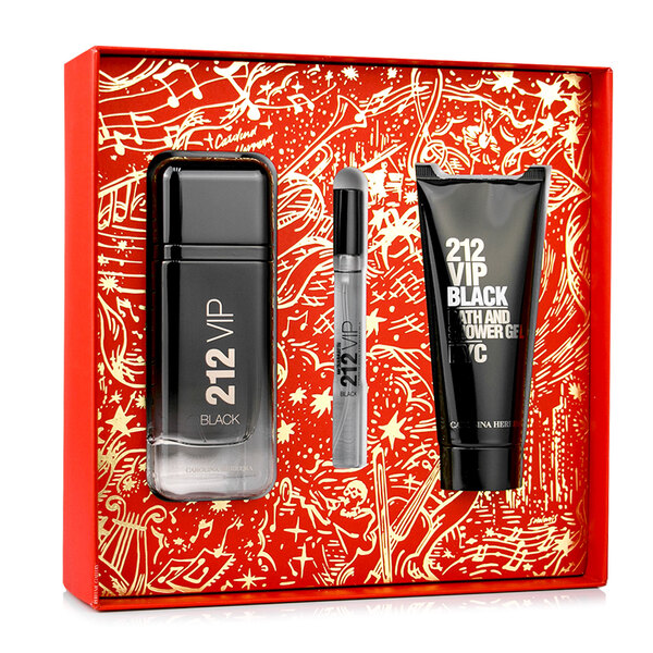 SC 212 VIP BLACK EDP 100ML + GEL DE DUCHA 100 ML + PERFUMERO 10ML