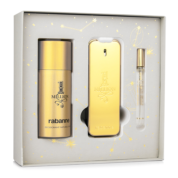 SC 1 MILLION EDT 100ML + DESODORANTE 150 ML + PERFUMERO 10ML