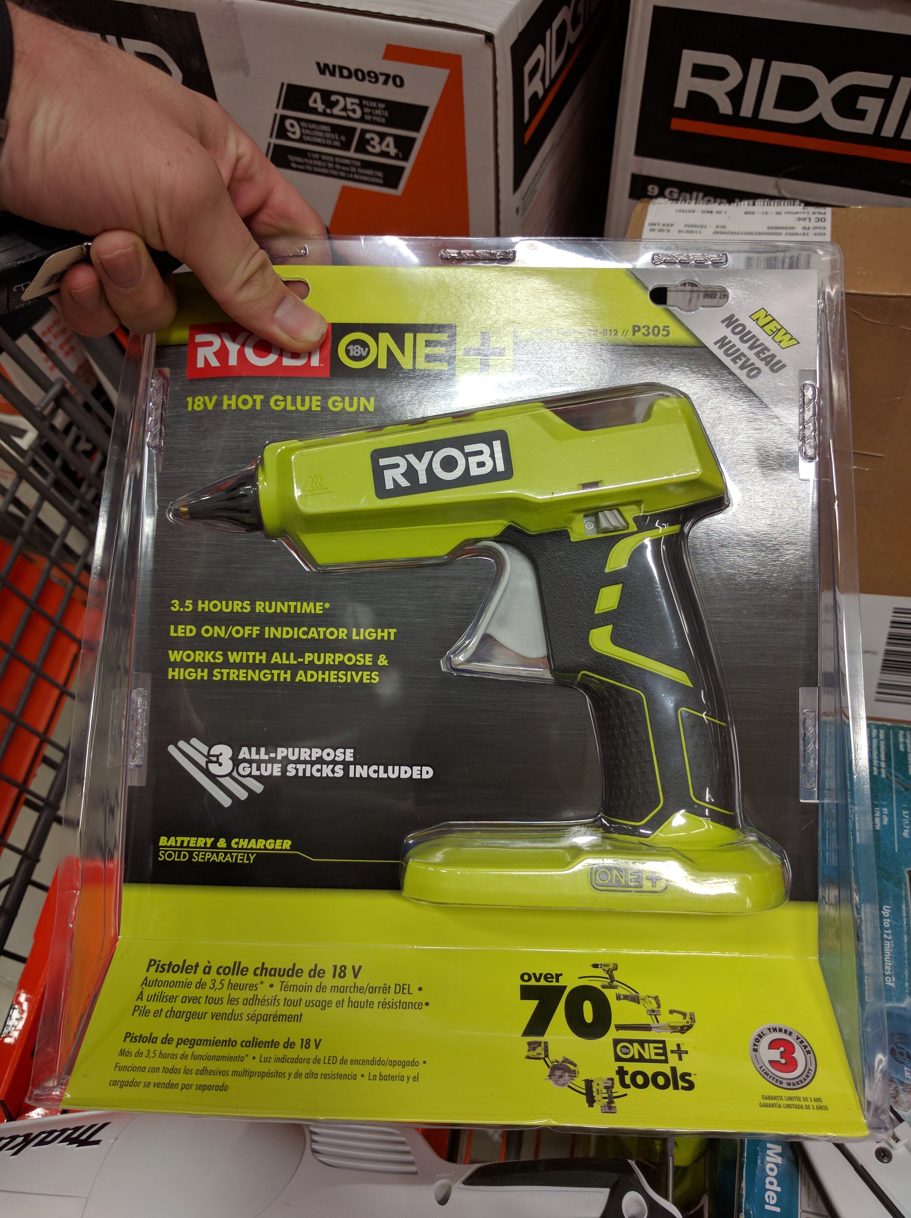 Ryobi Hot Glue Gun Ryobi Power Tool Forum Tools in Action