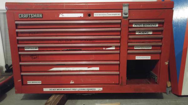 Craftsman Tool Box In The Shop Power Tool Forum Tools In Action
