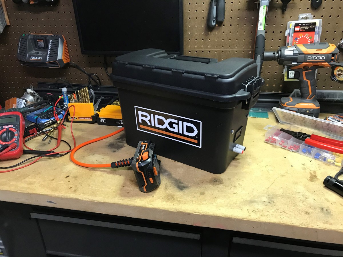 Ridgid 18v AC Adapter Ridgid Power Tool Forum Tools in Action