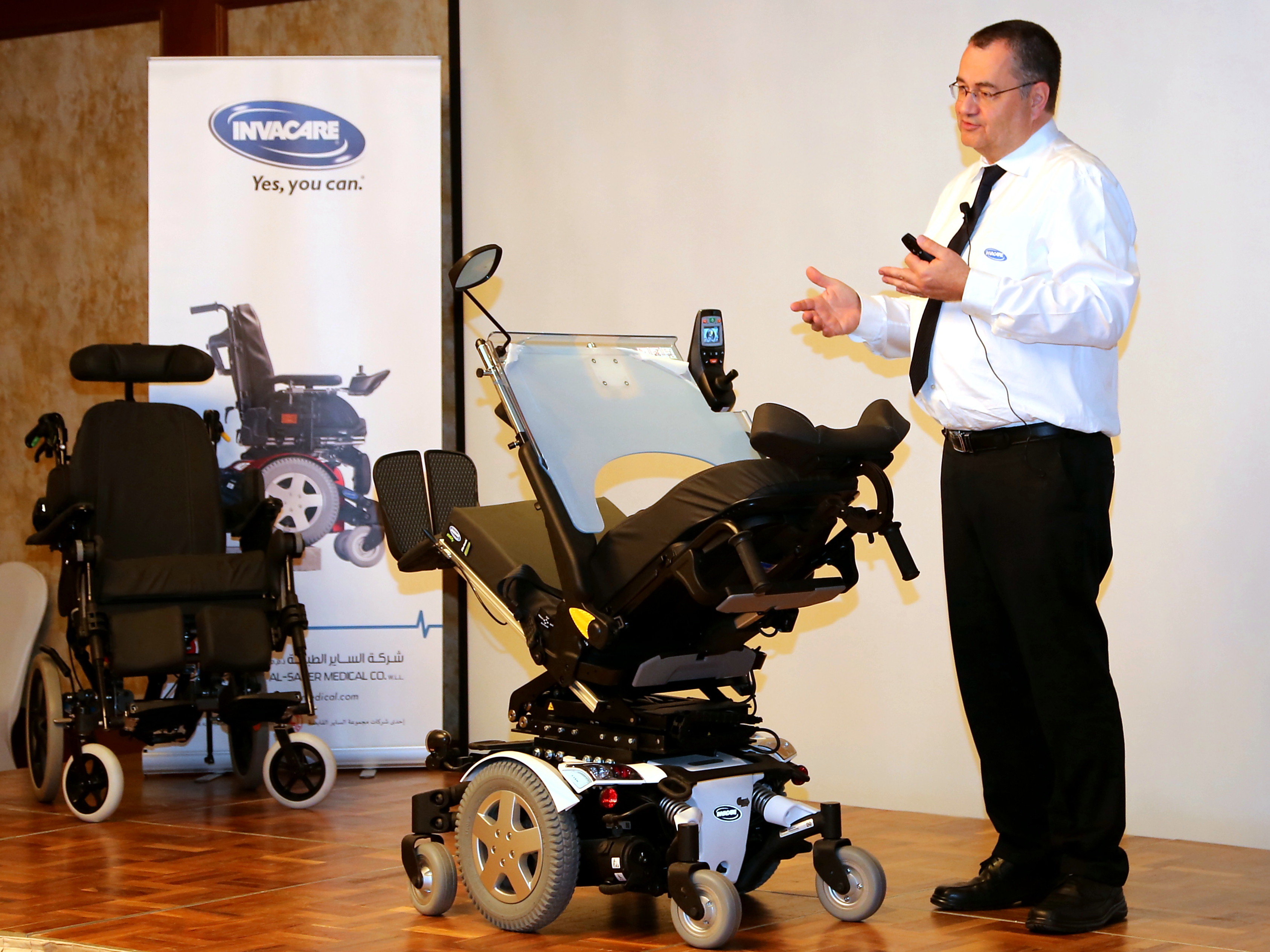 Eckhard Francksen giving presentation