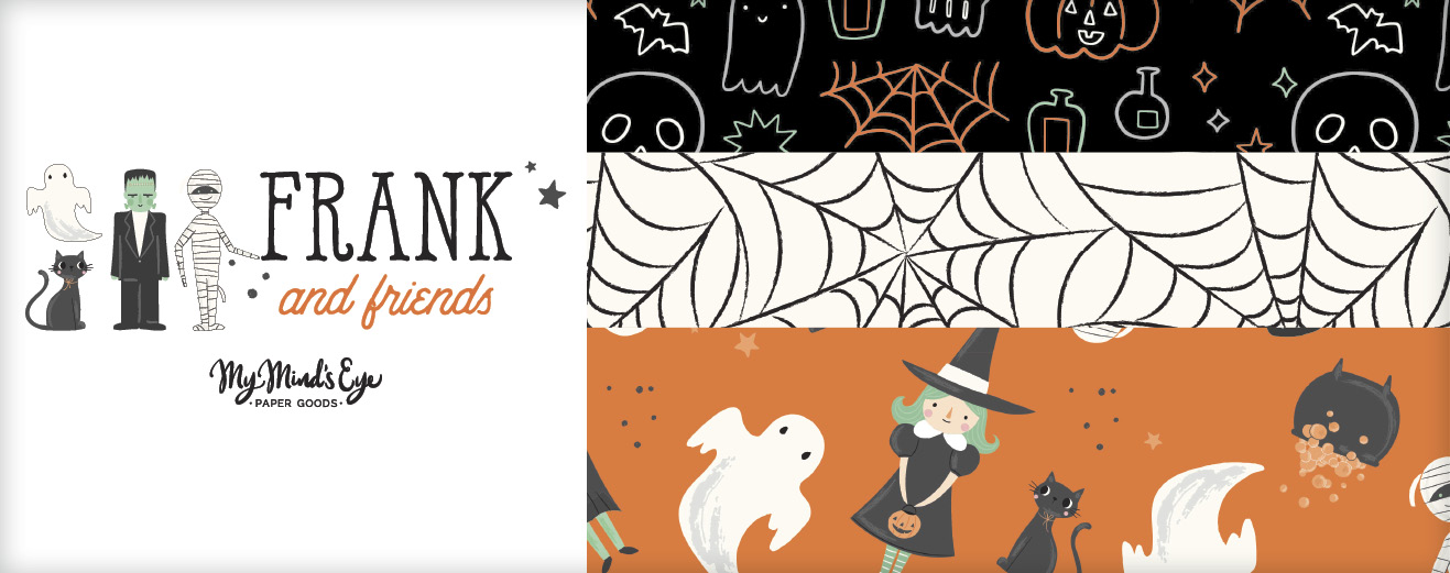 Frank and Friends by My Minds Eye for Riley Blake Designs