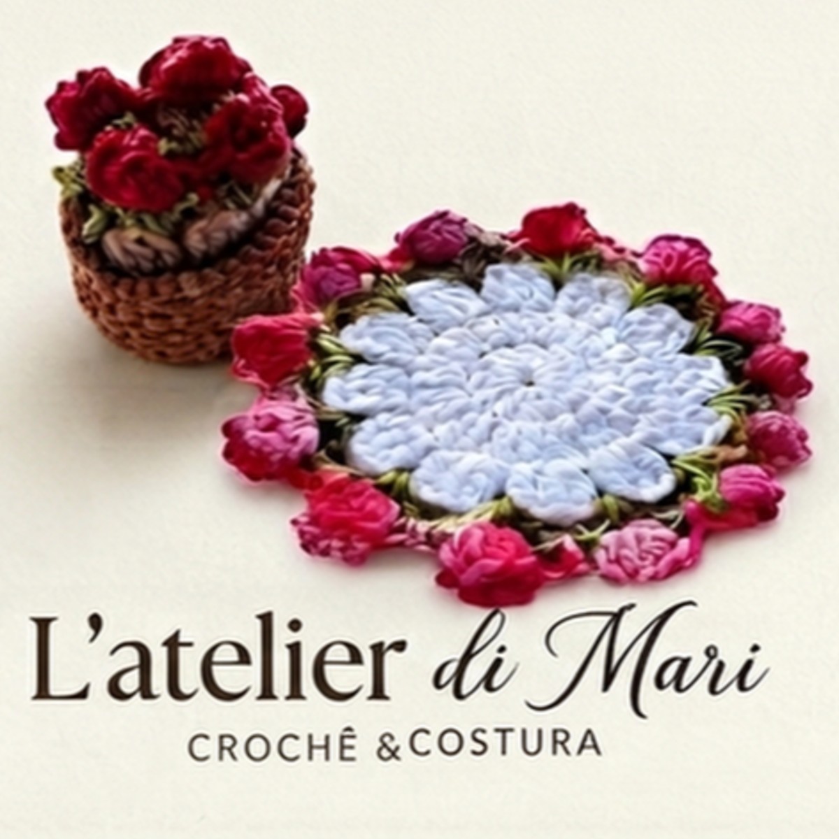 Porta Copo Jardim de Rosas