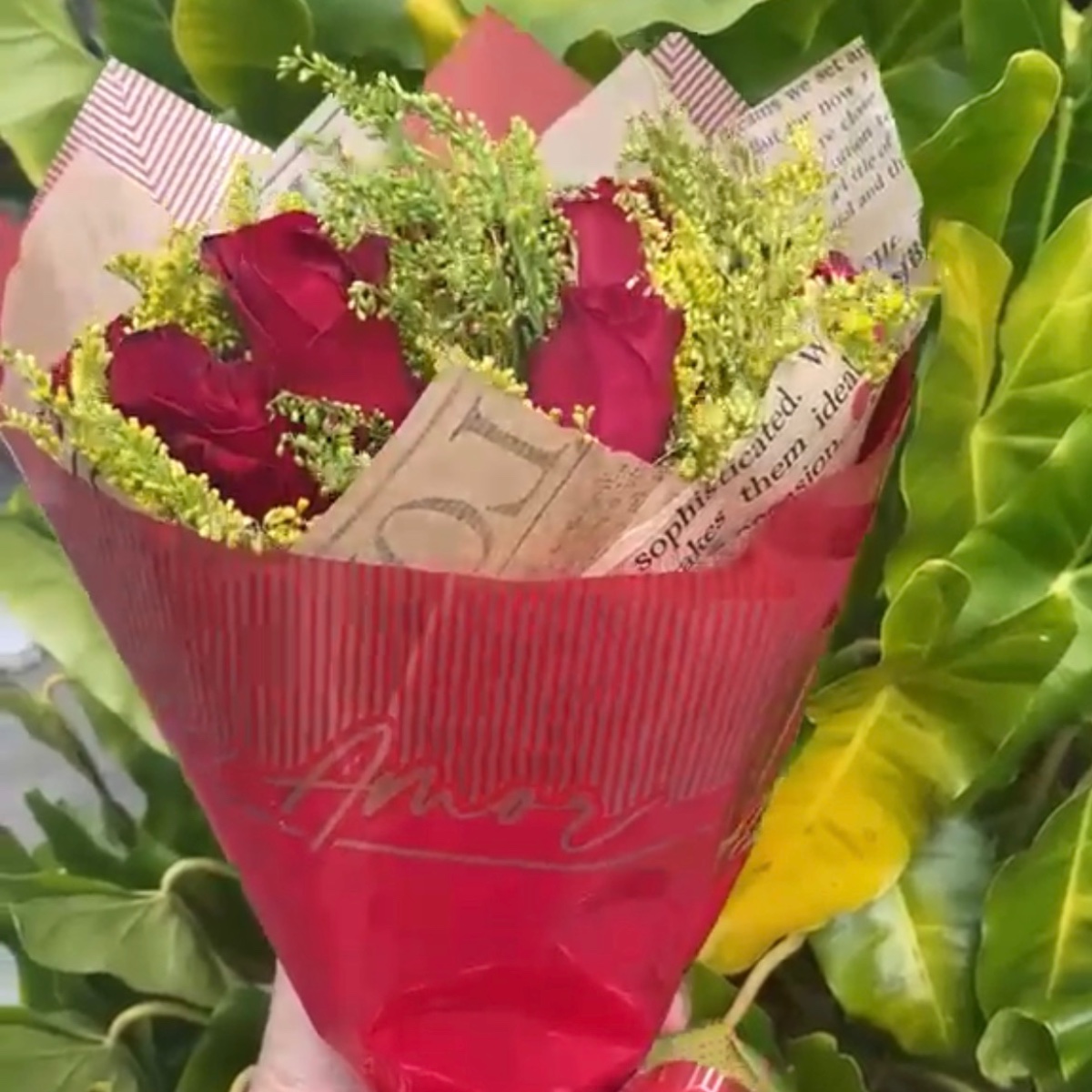 Buquê 9 rosas