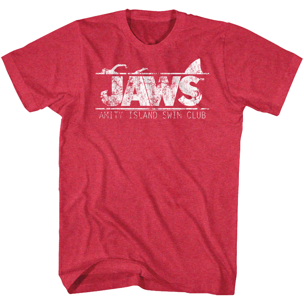 Jaws T-Shirt Distressed Amity Island 