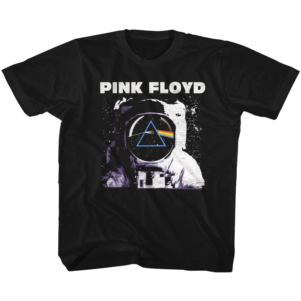 Pink Floyd Kids T-Shirt Astronaut Black Tee - Picture 2 of 2