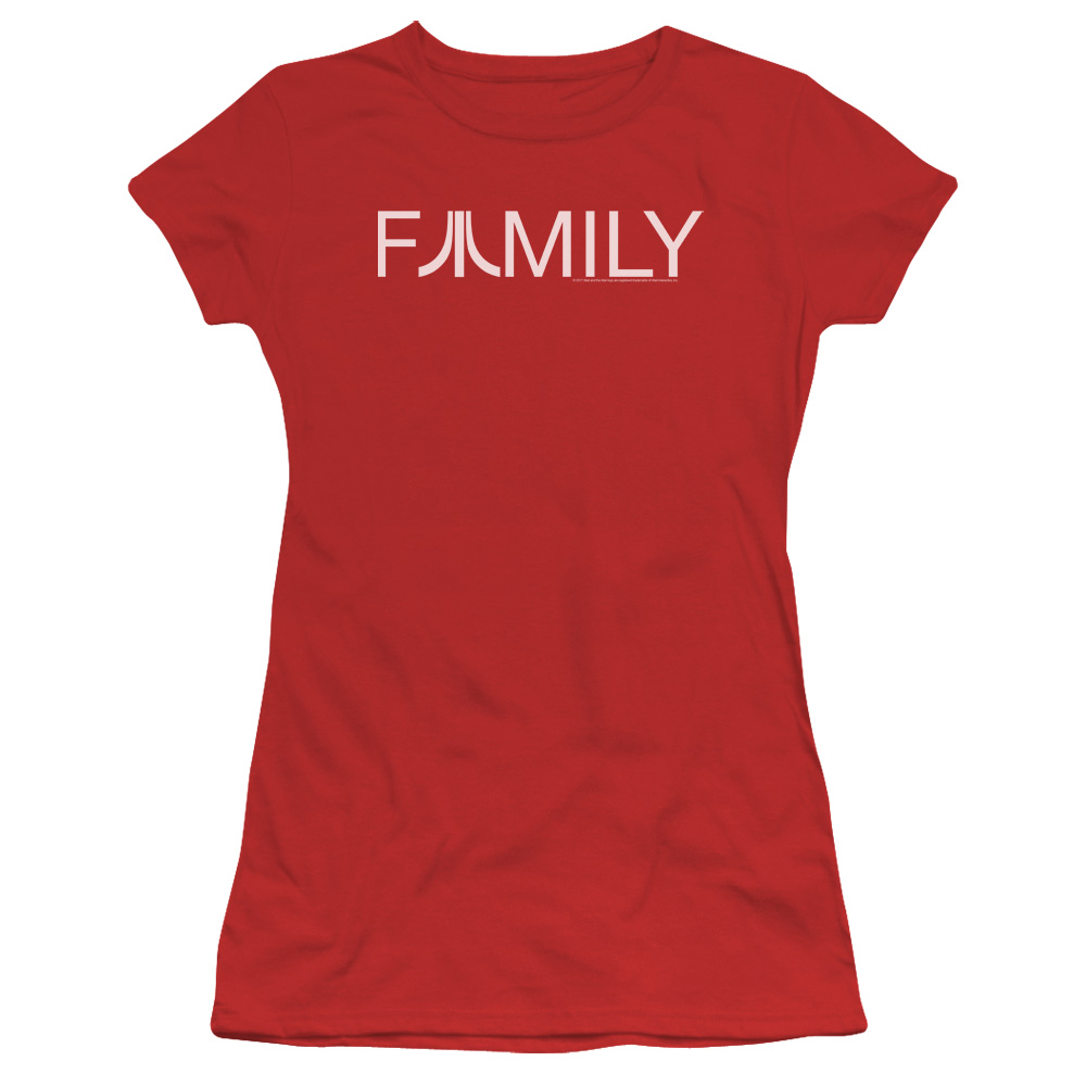 Atari Juniors T-Shirt Family Logo Red Tee