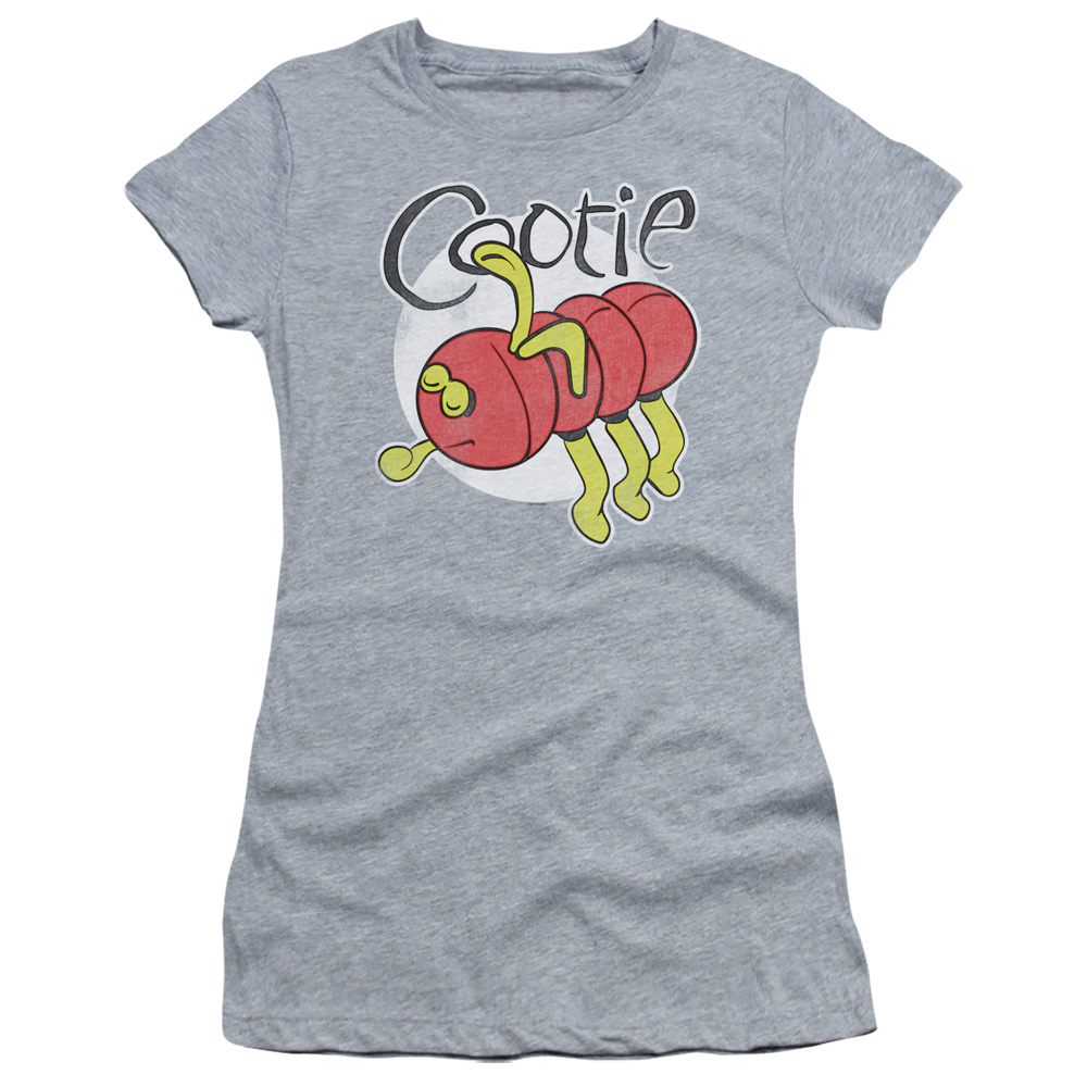 Cootie Juniors T-Shirt Bug Athletic Heather Tee | eBay