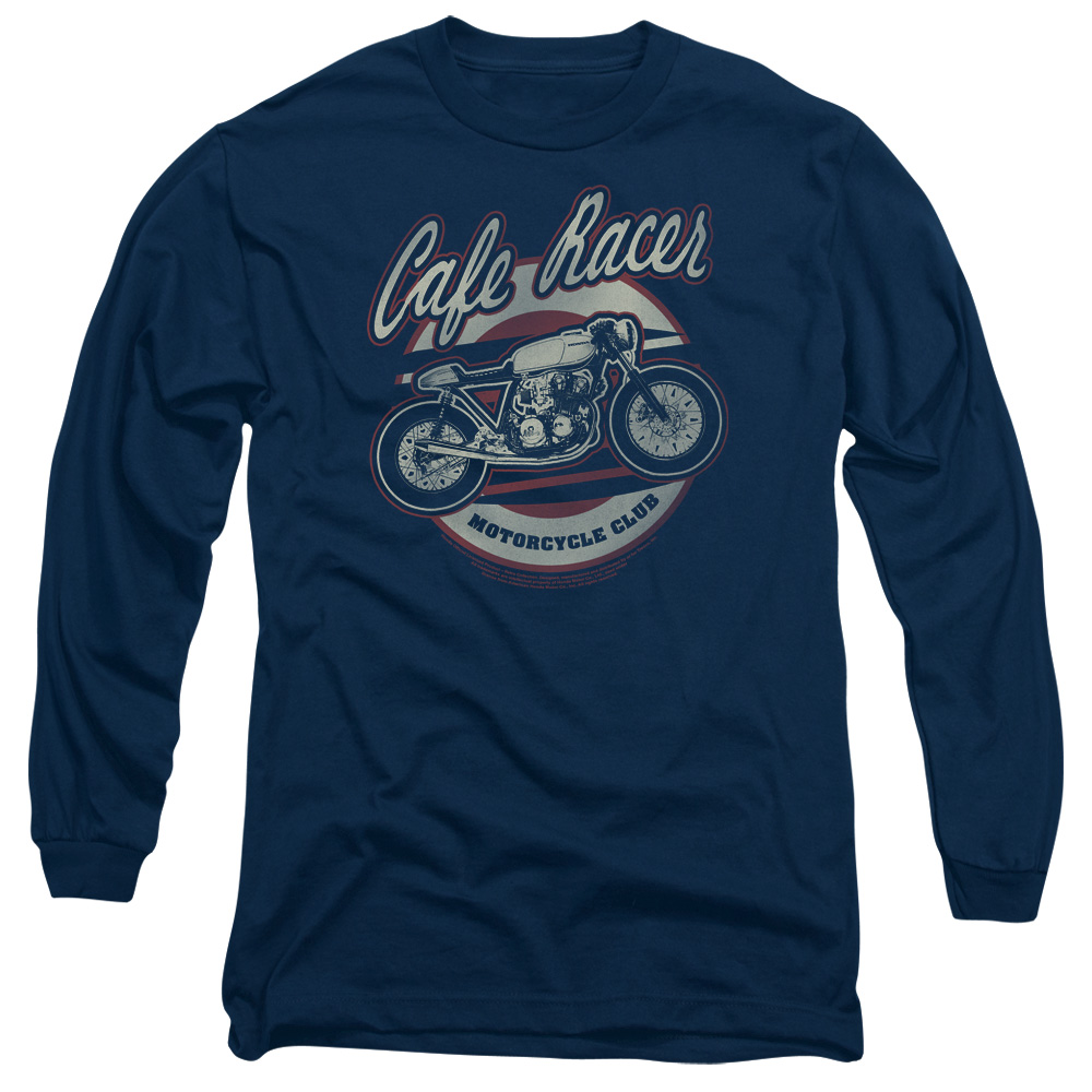Tシャツ・カットソー HONDA MOTORCYCLE Original Wing logo Tshirt Vintage Navy Honda Vintage Wing Shirts for Men, Short Sleeve T Shirt