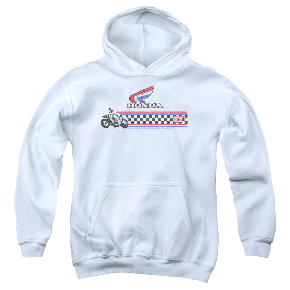 Honda Kids Hoodie '85 Classic Red White Blue Logo White