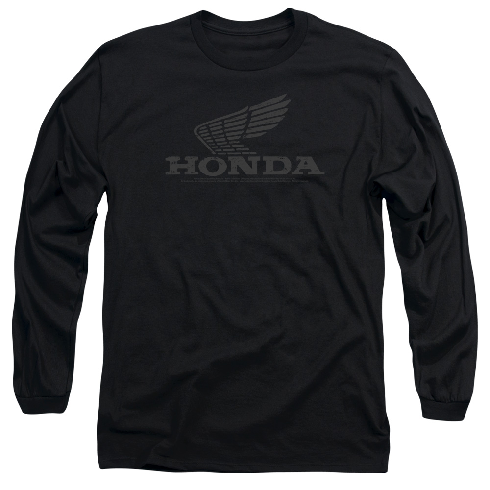 Tシャツ・カットソー HONDA MOTORCYCLE Original Wing Small logo Tshirt PG Charcoal HONDA T-SHIRT -SIZE M- MOTORCYCLE OFFICIAL LICENSED-VTGE'00