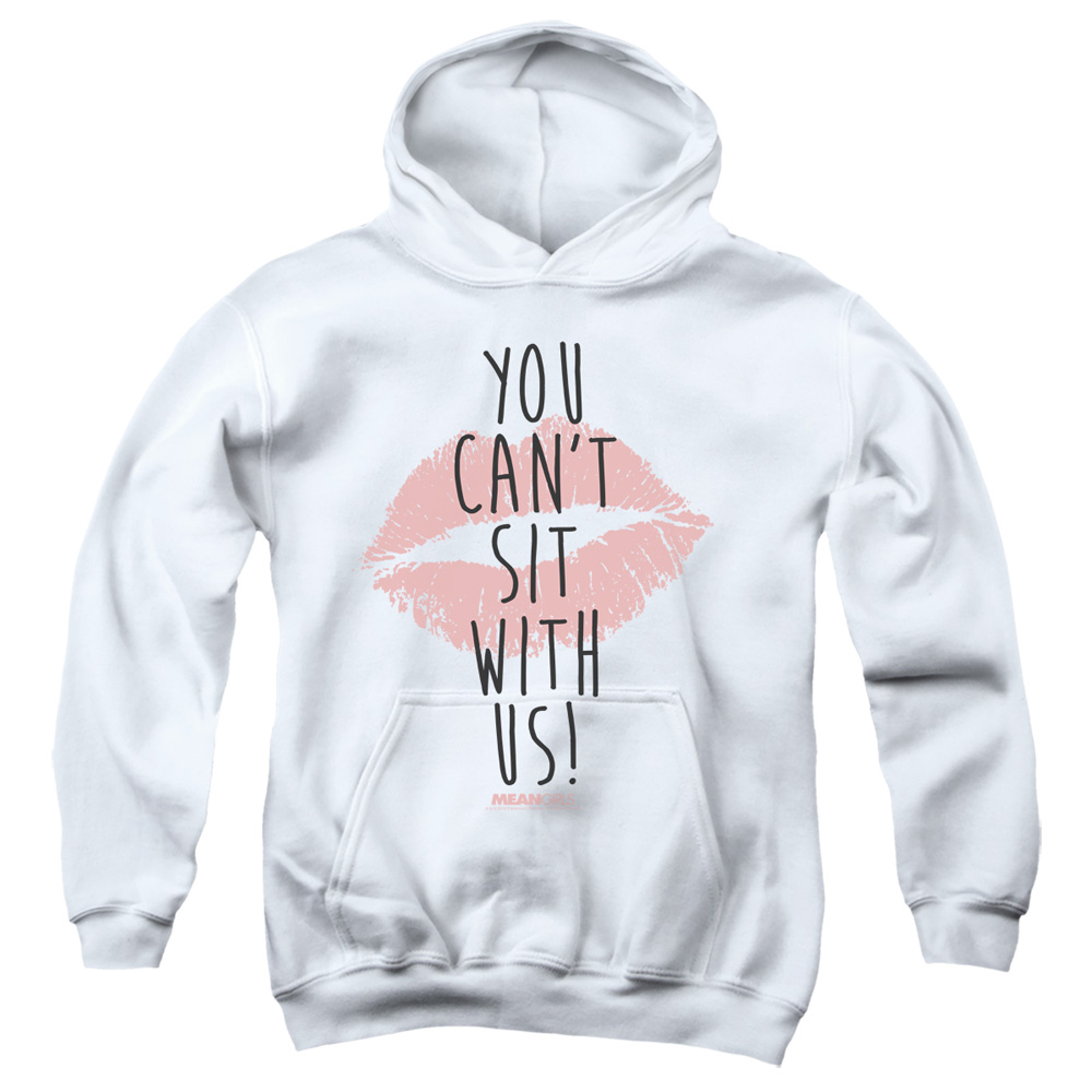Mean Girls Kids Hoodie Can't Sit With Us White Hoody eBay
