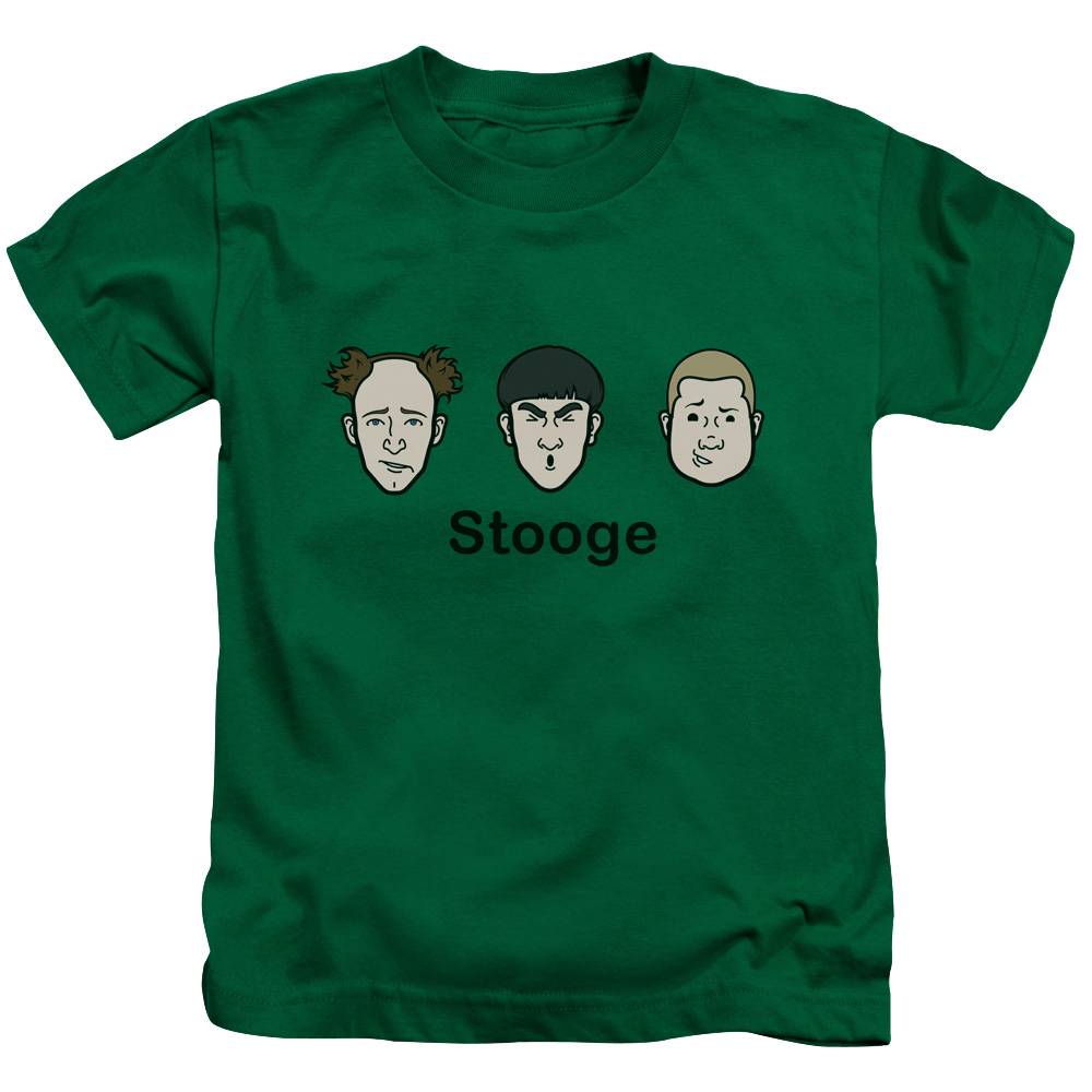 Three Stooges Boys T-Shirt Cartoon Characters Kelly Tee - Picture 2 of 2