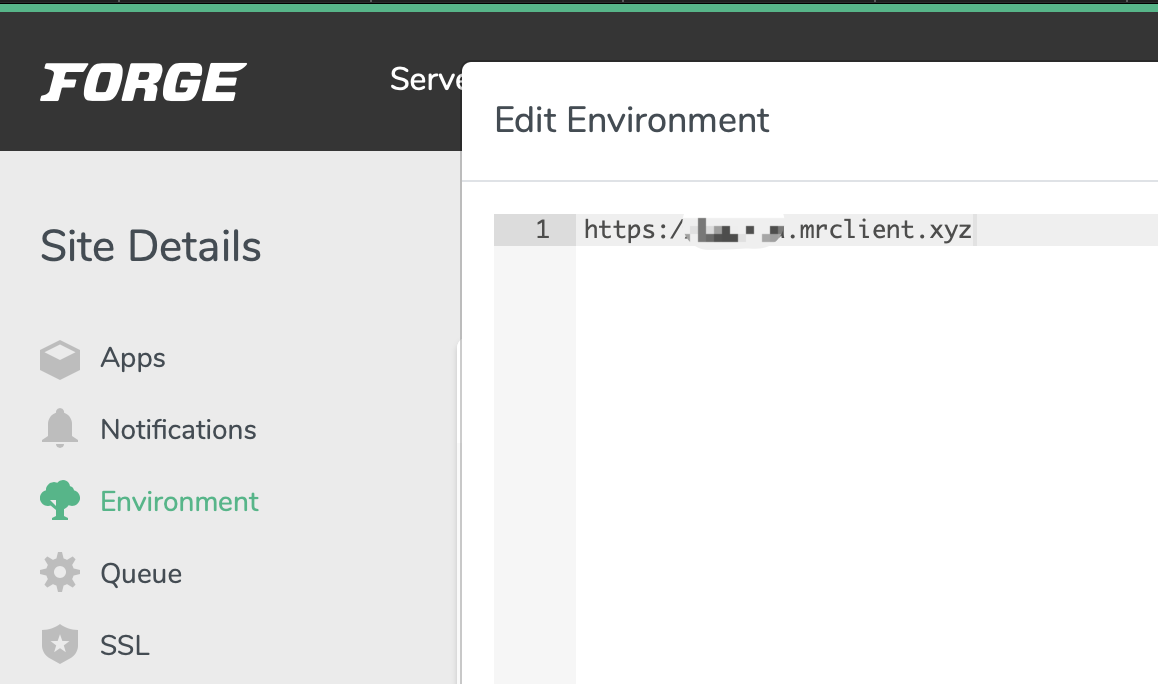 填入你的镜像地址