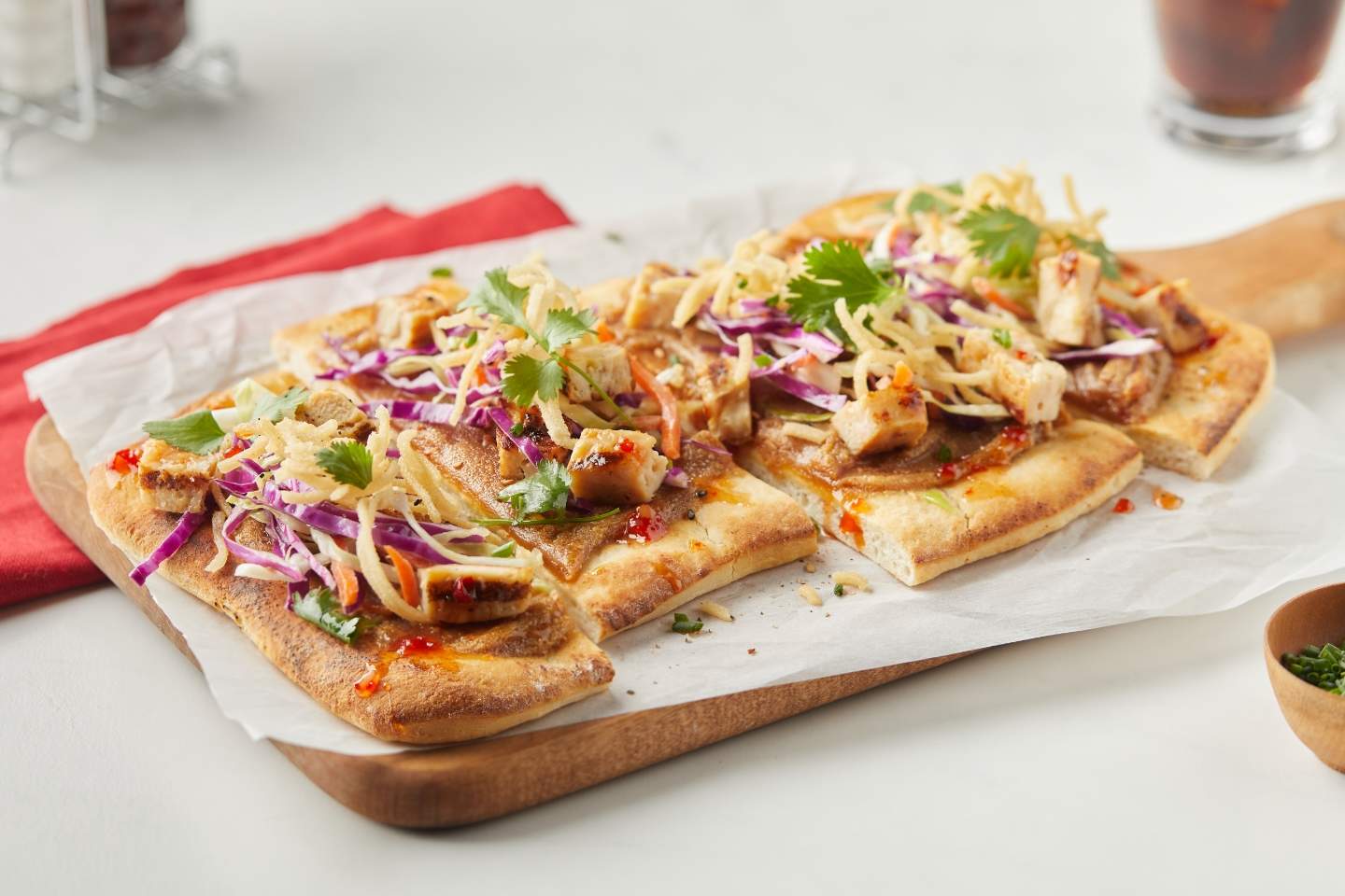 Thai Chicken Flatbread