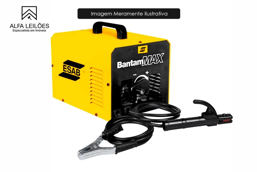 Itajubá (MG) - Máquina de Solda Elétrica, Marca Esab – Super Bantan - Lote 06 do Edital