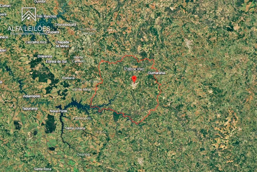 Leilão de fazenda em patrocínio (mg)