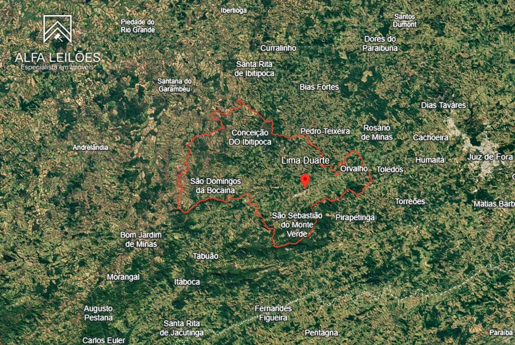 Leilão de Terreno em Lima Duarte (MG)
