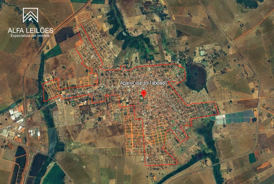 Leilão de Terreno em Aparecida do Taboado (MS)
