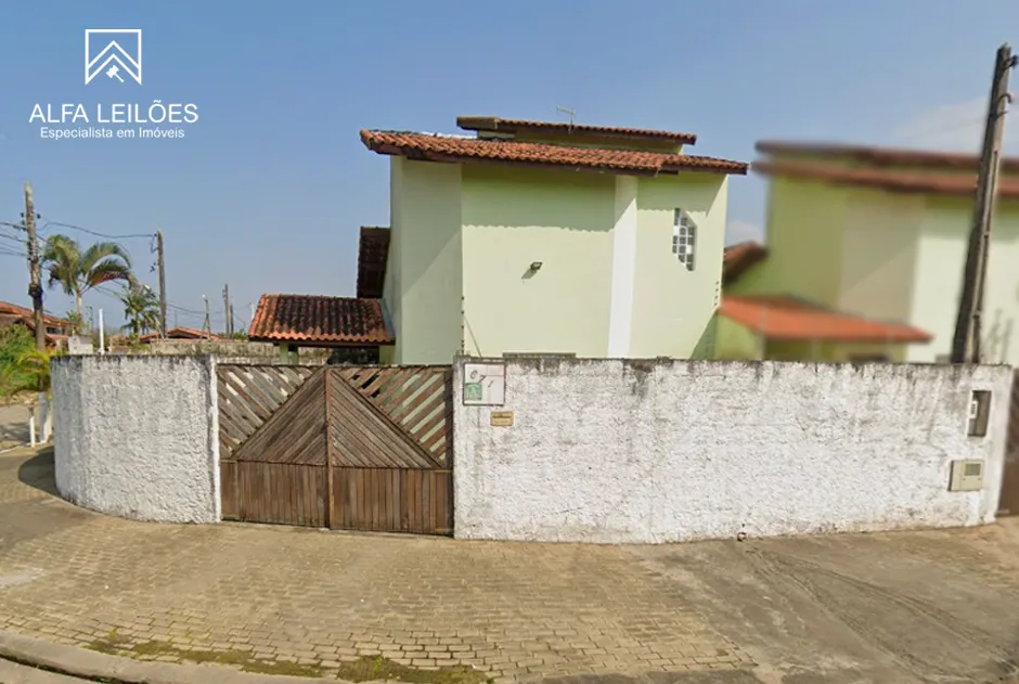 Itanhaém (SP) - Sobrado no Bairro Bairro Cibratel ll com Terreno de 490m² — foto 1