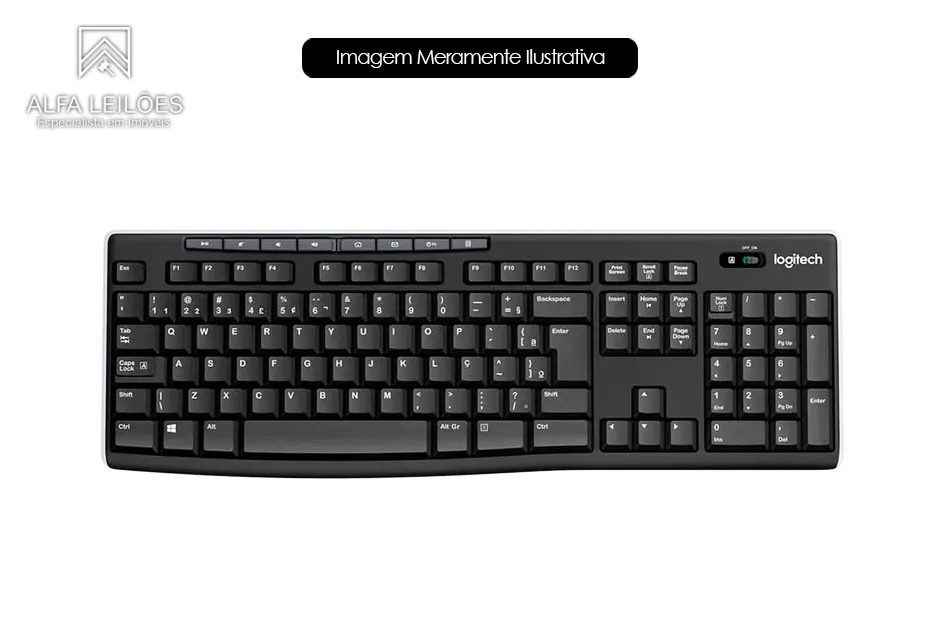 Teclado Logitech em Pinheiros (SP) - Item 31