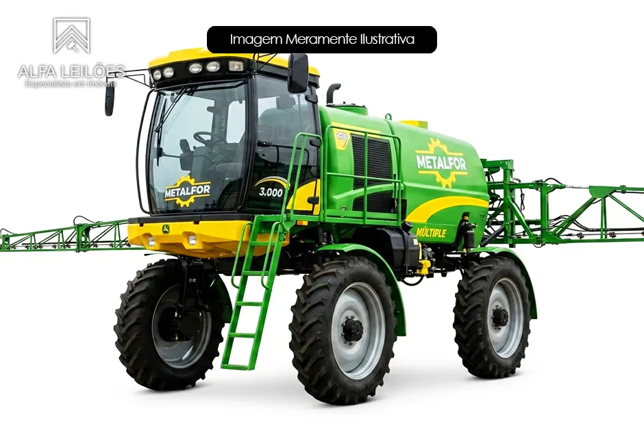 Caarapó (MS) – Pulverizador Auto Propelido Marca Metalforte Modelo 3.000