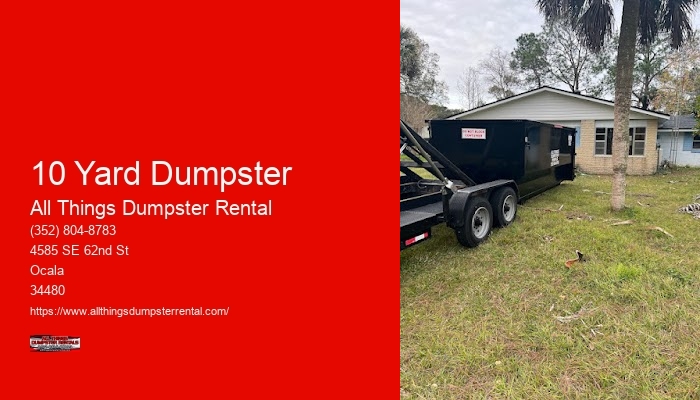 $99 Dumpster Rental